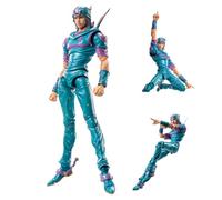 Zhongkaihua JJBA Johnny Figurine Johnny 17 cm en PVC Modèle Noël Maison Bureau Ornement Anniversaire Collection Décoration Cadeau
