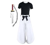 Zhongkaihua JJK Fushiguro Toji Costume de cosplay pour homme Uniforme inversé Lance du Ciel Accessoire Adulte Jeu de rôle Anime Carnaval Halloween Fête