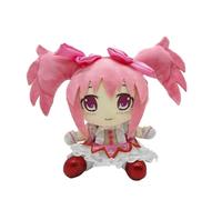 Zhongkaihua Kaname Madoka Figurine douce et mignonne rembourrée en coton PP Coussin de voiture canapé chambre Décoration douce Figurine ornements, 21 cm