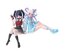 Zhongkaihua KAnge Figurine Ame Chan OMGkawaiiAngel chan Illustration Modèle Nouilles Stopper Anime Girl Action Figure assise Statue Décorations Collection 13 cm PVC