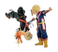 Zhongkaihua MHA Bakugou Katsuki Figure All Might Model PVC Statue Anime Figurine MHA Action Figures Collection Décorations Gfits