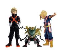 Zhongkaihua MHA Bakugou Katsuki Figure Midoriya Izuku/All Might Figurine en PVC Modèle Statue Anime MHA Action Figures Collection Décorations Gfits
