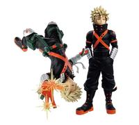 Zhongkaihua MHA Bakugou Katsuki Figurine Modèle PVC Statue Anime Bakugou Katsuki Figurine MHA Action Figures Collection Décorations Gfits