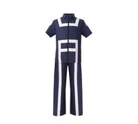 Zhongkaihua MHA Cosplay Costume Bakugou/Midoriya/Todoroki/Toga/Uraraka Anime School Gym Uniforme MHA Training Sportswear Halloween