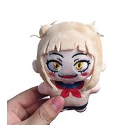 Zhongkaihua MHA Himiko Toga Oreiller en peluche 10 cm Coussin en coton PP doux rembourré pour sac de voiture Porte-clés Décoration de maison canapé Pendentif pour les fans