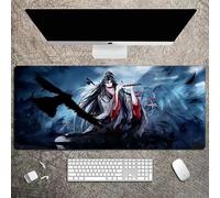 Zhongkaihua Mo Dao Zu Shi Mouse Map Wei Wu Xian Anime Tapis de souris d'ordinateur 300 x 800 mm étendu Grand tapis de souris en caoutchouc antidérapant pour bureau à domicile