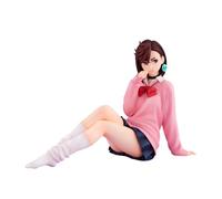 Zhongkaihua Momo Ayase Figurine d'anime assis 8 cm Figurine de collection Statue de table Cadeau pour les fans