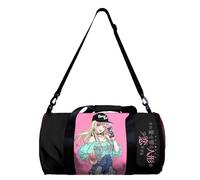 Zhongkaihua My Dress-Up Darling Kitagawa Marin Sac à bandoulière et sac de sport cylindrique - Élégant et fonctionnel - Sac de sport léger pour tous les jours, Type 5, 27cm*27 cm*49cm