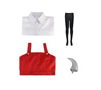 Zhongkaihua My Hero Academia Eri Cosplay Robe rouge chemise blanche costume complet Halloween carnaval déguisement pour femmes filles Boku no Hero Academia Anime uniforme d'écolière