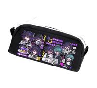Zhongkaihua Nagito Komaeda/Enoshima Junko Trousse à crayons pour étudiants Papeterie Stockage Anime 3D Impression Dessin animé Trousse à crayons Fermeture éclair Taille 9 x 19 cm, Type 6, 9x19cm