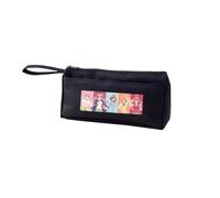 Zhongkaihua Nakano Ichika Nakano Miku Trousse à crayons tendance pour filles et garçons Cadeau d'écolier Jaune Noir Bleu Grande capacité pour la rentrée scolaire, Type 3, 21 x 9.5 x 4.7 cm, Trousse à