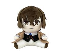 Zhongkaihua Oreiller Bungo Stray Dogs 20 cm en forme de Dazai Osamu - Super mignon et doux - Décoration d'intérieur