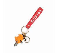 Zhongkaihua Porte-clés Anime Chainsaw Man Cartoon Anime Denji/Power/Makima Porte-clés en métal pour porte-clés de voiture, bijoux cadeaux cosplay