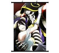 Zhongkaihua Poster mural Overlord Anime Albedo - Impression 3D - Motif personnages - Décoration artistique sur toile