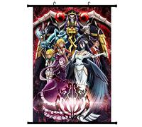 Zhongkaihua Poster mural Overlord Anime Albedo - Impression 3D - Motif personnages - Décoration artistique sur toile