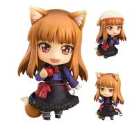 Zhongkaihua Q Ver. Loup-garou Girl Holuo Figurine articulée et interchangeable Tête et accessoire en PVC Figurine de collection Bureau x Décorer