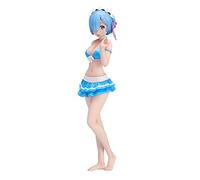 Zhongkaihua Re Zero Figurine Rem Ram Anime 14 cm en PVC Style maillot de bain Figurine de collection Ainme Cadeau pour les fans d'anime