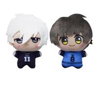 Zhongkaihua Reo/Rin/Sae/Chigiri/Bachira/Nagi Peluche Anime Figurines Pendentif Cartoon Mignon Doux Rembourré Sac à Dos Sac à Dos Occasions Décorations Cadeaux Collectibles