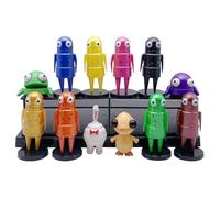 Zhongkaihua REPO Lot de 12 figurines mignonnes de 8,5 cm en PVC pour décoration de gâteau, décoration de gâteau, cadeau d'anniversaire pour les fans