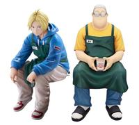 Zhongkaihua Sakamoto Taro Figurine d'action Sakamoto Taro en pose assise - 14 cm - Modèle de collection en PVC - Décoration de Noël pour la maison, le bureau