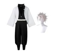 Zhongkaihua Shinazugawa Sanemi Costume de cosplay Anime Jeu de rôle Ensemble complet Tenue d'Halloween Carnaval