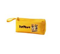 Zhongkaihua Shoyo Hinata Tobio Kageyama Trousse à crayons tendance pour filles et garçons Cadeau d'écolier Jaune Noir Bleu Grande capacité, Type 9., 21 x 9.5 x 4.7 cm, Trousse à crayons