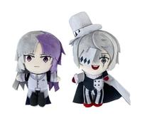 Zhongkaihua Sigma/Nikolai Bungo Stray Dogs Peluche Douce Rembourrée Oreiller Décoration Jouets d'anniversaire pour enfants 20 cm