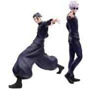 Zhongkaihua Statue de figurine JJK Geto Suguru en anime 17 cm, décoration de bureau pour la maison, cadeau de Noël et d'anniversaire pour les fans