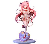 Zhongkaihua Succubus Lulumu Figure Anime illustration Figurine d'action Figure 25 cm Anime Girl Model Statue de collection Bureau Décoration de Noël Ornement