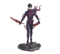 Zhongkaihua Sung Jin Woo Figurine de Sung Jin Woo - Figurine d'action - 21,5 cm - Modèle de statue d'anime - Décoration de bureau - Décoration d'anniversaire pour les fans