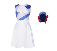 Zhongkaihua Susie Q Anime Cosplay Tenue de soubrette pour femme avec tablier pour Halloween, carnaval, fête costumée