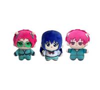 Zhongkaihua Teruhashi Kokomi Peluche Saiki Kusuo Peluche douce rembourrée Joli pendentif breloque sac à dos Décorations Objets de collection 10 cm