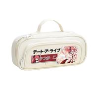 Zhongkaihua Tokisaki Kurumi Yatogami Tohka Trousse à crayons en toile inspirée de l'anime, organisateur de papeterie spacieux et élégant, cadeau de rentrée scolaire pour enfants, Type 11, 21cm x 9cm x