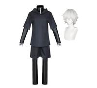 Zhongkaihua Tokyo Ghoul Cosplay Ken Kaneki Masque Kaneki Ken/Kirishima Toka Cosplay Costume Anime Costume Halloween Carnaval