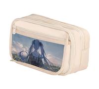 Zhongkaihua Trousse à crayons Miku Kawaii Anime - Super mignon personnage de dessin animé imprimé, 21 x 8 x 13 cm, grande capacité, multi-compartiments, papeterie, cadeaux pour étudiants, Type 21