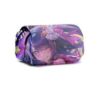 Zhongkaihua Trousse à crayons Oshi no Ko pour étudiant, trousse à crayons Oshi no Ko pour la rentrée scolaire, papeterie pour filles, garçons, enfants, Type 1, 21*10*7.5CM