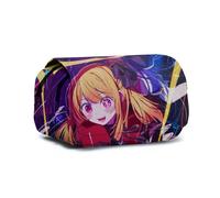 Zhongkaihua Trousse à crayons Oshi no Ko pour étudiant, trousse à crayons Oshi no Ko pour la rentrée scolaire, papeterie pour filles, garçons, enfants, Type 3, 21*10*7.5CM