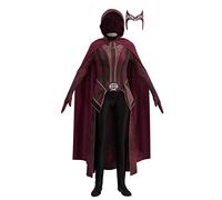 Zhongkaihua Wanda Maximoff Costume Anime Scarlet Sorcière Cosplay Ensemble Costume complet Body Halloween Fête pour adultes et enfants