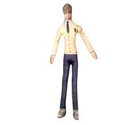 Zhongkaihua Xavier Oreiller en peluche avec motif d'anime torsadé en forme d'humain doux et amusant pour canapé, chambre à coucher, décoration d'intérieur, objets de collection, cadeaux