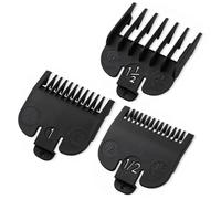 zhongko Lot de 3 protections de tondeuse compatibles avec la plupart des tondeuses à fil Andis, guides de rechange pour tondeuse à cheveux professionnels - 1/16", 1/18", 3/16"