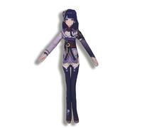Zhongli/Venti/Raiden Shogun/Furina Figurine abstraite souple torsadée de 30 cm avec cadre métallique intégré, cadeaux insolites et amusants pour les fans de jeu