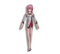 Zhongli/Venti/Raiden Shogun/Furina Figurine abstraite souple torsadée de 30 cm avec cadre métallique intégré, cadeaux insolites et amusants pour les fans de jeu