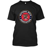 ZhongSanqing National Rifle Association NRA Guns Rifles T-Shirt Black XL