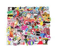 Zhongtou Autocollant Skate 100 Pcs Différents Styles Stickers Autocollant Manga Imperméable et Réutilisable Vinyle Stickers Anime pour Voiture Adultes Ordinateur Portable Moto Bagages Mural
