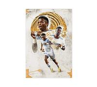 ZHONGZ VinIcius Jr Sports Star Art Poster 6 sur toile pour décoration de chambre à coucher, bureau, chambre, cadeau sans cadre 30 x 45 cm