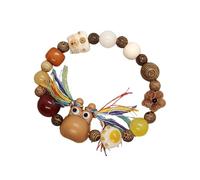 ZHORCIN Bracelet à perles en bois naturel pour ajouter un charme distinctif à vos tenues de mode, Produit conforme à la description.