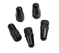 ZHOUBA Bouchons de valve anti-poussière pour roue de vélo Fixie MTB Presta Noir