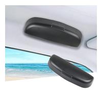 ZHOUFUDA Étui à Lunettes de Voiture pour Lexus IS300H 2013-2023, Porte-Lunettes de Pare-Soleil Boîte Rangement Multifonction Intérieurs Accessoires,A/Black