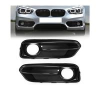ZHOUFUDA Grille Phare Antibrouillard Voiture Calandre Pare-Chocs Avant pour BMW 1 Series F20 F21 2015 2016 2017 2018 2019, Pare-Chocs Avant Couvercle Calandre Phare Antibrouillard Lunette Accessoires