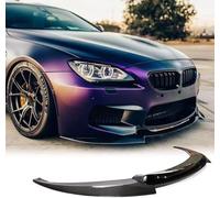 ZHOUFUDA Spoiler de Lèvre de Pare-Chocs Avant de Voiture en Fibre de Carbone pour BMW 6 Series M6 2013-2018 F06 Gran Coupe/F12 Convertible/F13 Coupe, Becquet Avant de Voiture Anti-Collision